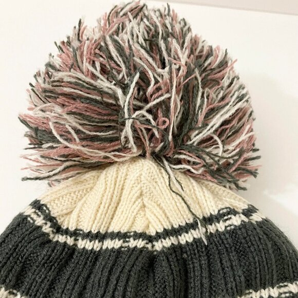 Seattle Kraken Beanie Toque Womens One Size Pom Pom NHL 47 Brand - Picture 7 of 16